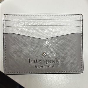 Kate Spade Gray Card Holder
